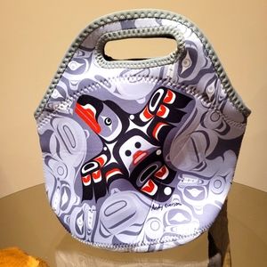 Oscardo handbag/lunch bag by Andy Everson.